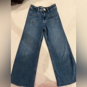 Girls Zara marine jeans, size 8